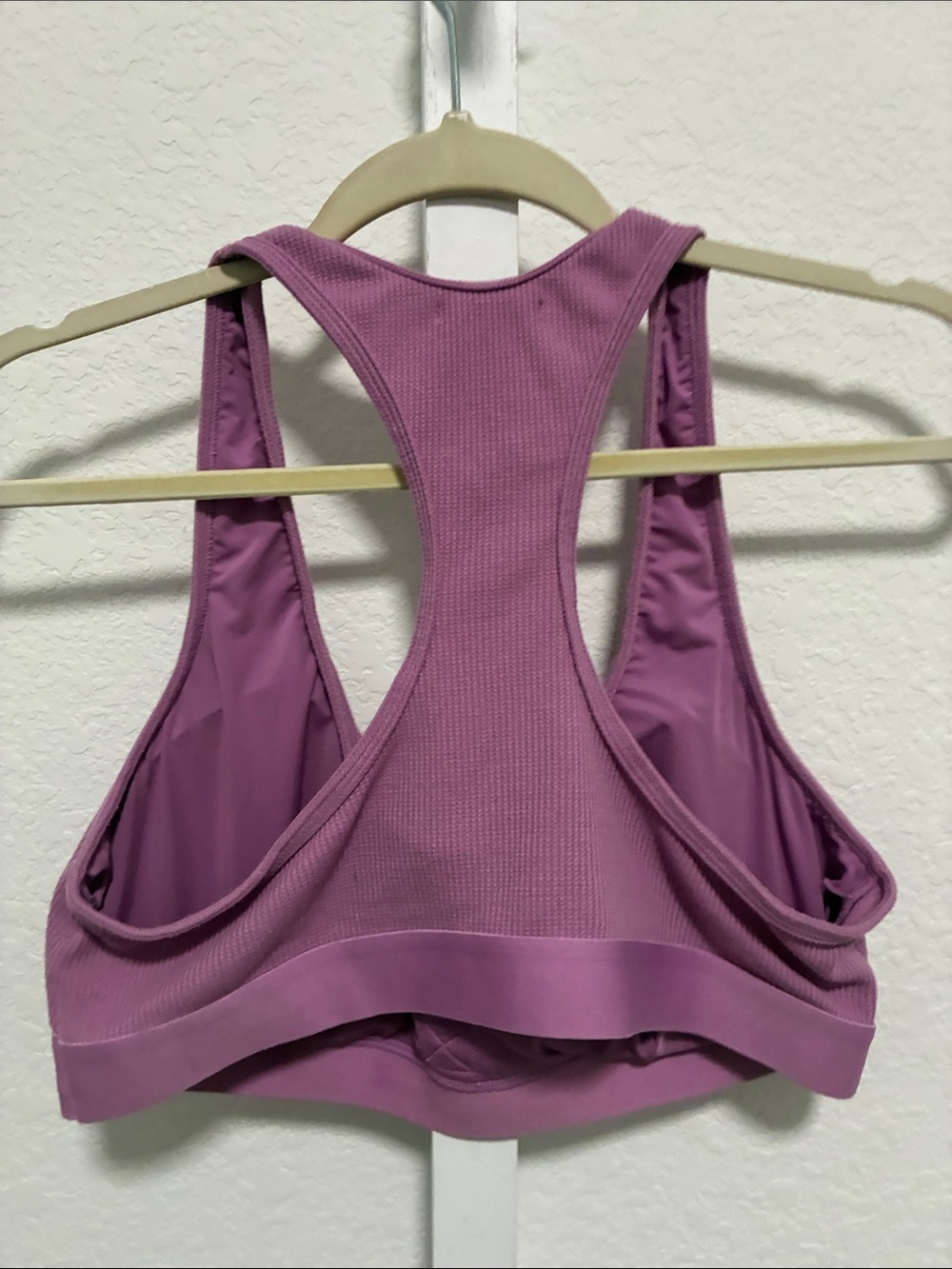 Maurices Purple Ribbed Racerback Bralette - Picture 5 of 6